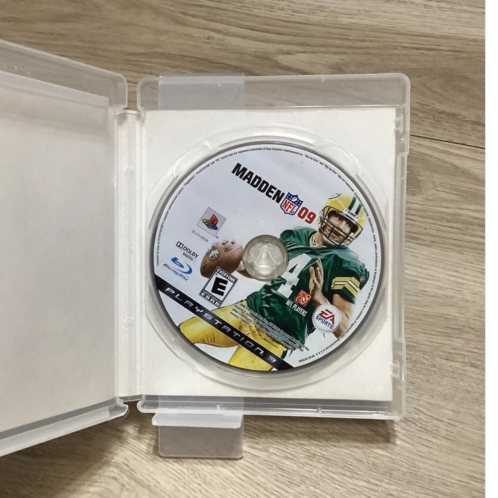 Madden NFL 09 Video Game for Sony PlayStation 3 PS3 EA Sports‎